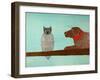 Sally Who Sally Who Choc-Stephen Huneck-Framed Giclee Print