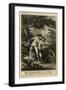 Salmacis and Hermaphrodite-null-Framed Art Print