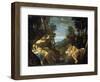 Salmacis and Hermaphroditus-Ludovico Carracci-Framed Giclee Print