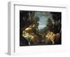 Salmacis and Hermaphroditus-Ludovico Carracci-Framed Giclee Print