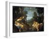 Salmacis and Hermaphroditus-Ludovico Carracci-Framed Giclee Print