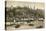 Salmon Cannery on the Columbia River in Oregon, 1880s-null-Stretched Canvas