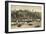 Salmon Cannery on the Columbia River in Oregon, 1880s-null-Framed Giclee Print