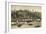 Salmon Cannery on the Columbia River in Oregon, 1880s-null-Framed Giclee Print