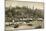 Salmon Cannery on the Columbia River in Oregon, 1880s-null-Mounted Giclee Print