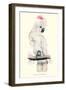 Salmon-Crested Cockatoo - Cacatua Moluccensis-Edward Lear-Framed Art Print