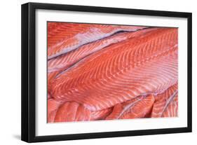 Salmon Fillets for Sale in Fish Market-Jon Hicks-Framed Photographic Print