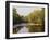 Salmon Fisherman Casting to a Fish on the River Dee, Wrexham, Wales-John Warburton-lee-Framed Photographic Print