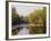 Salmon Fisherman Casting to a Fish on the River Dee, Wrexham, Wales-John Warburton-lee-Framed Photographic Print