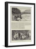 Salmon-Fishing in North America-null-Framed Giclee Print