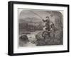 Salmon-Fishing in the Highlands-Matthew "matt" Somerville Morgan-Framed Giclee Print