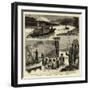 Salmon-Fishing on the Restigouche, New Brunswick-null-Framed Giclee Print