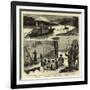 Salmon-Fishing on the Restigouche, New Brunswick-null-Framed Giclee Print