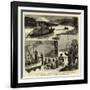 Salmon-Fishing on the Restigouche, New Brunswick-null-Framed Giclee Print