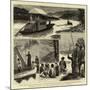 Salmon-Fishing on the Restigouche, New Brunswick-null-Mounted Giclee Print
