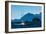 Salmon fishing trolling boat, Inside Passage, Southeast Alaska, USA-Mark A Johnson-Framed Photographic Print