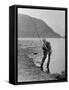 Salmon Fishing-null-Framed Stretched Canvas