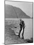 Salmon Fishing-null-Mounted Photographic Print