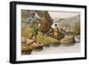 Salmon Fishing-Henry Thomas Alken-Framed Giclee Print