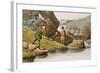 Salmon Fishing-Henry Thomas Alken-Framed Giclee Print