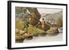 Salmon Fishing-Henry Thomas Alken-Framed Giclee Print