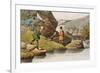 Salmon Fishing-Henry Thomas Alken-Framed Giclee Print