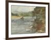 Salmon Fishing-Ernest Briggs-Framed Art Print