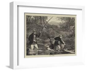 Salmon Fishing-Robert Walker Macbeth-Framed Giclee Print