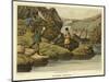 Salmon Fishing-Henry Thomas Alken-Mounted Giclee Print