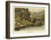 Salmon Fishing-Henry Thomas Alken-Framed Giclee Print