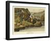 Salmon Fishing-Henry Thomas Alken-Framed Giclee Print