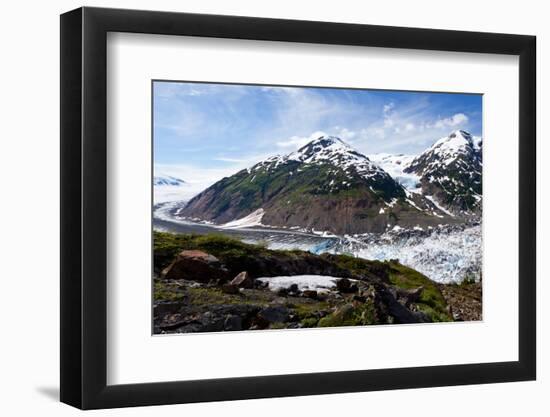 Salmon Glacier-devon-Framed Photographic Print