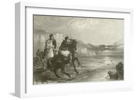 Salmon Hunting-John Franklin-Framed Giclee Print