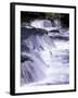 Salmon Leap Over Brooks Falls at Katmai National Park, Alaska, USA-Gavriel Jecan-Framed Photographic Print