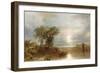 Salmon Nets-Horatio Mcculloch-Framed Giclee Print