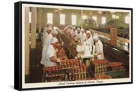 Salmon Packing Plant-null-Framed Stretched Canvas