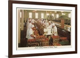 Salmon Packing Plant-null-Framed Art Print