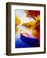 Salmon River-Gail Wells-Hess-Framed Art Print