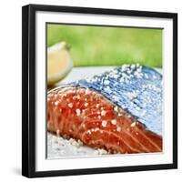 Salmon with Salt-Manuel Krug-Framed Photographic Print