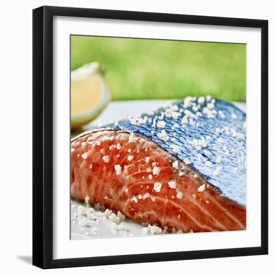 Salmon with Salt-Manuel Krug-Framed Photographic Print