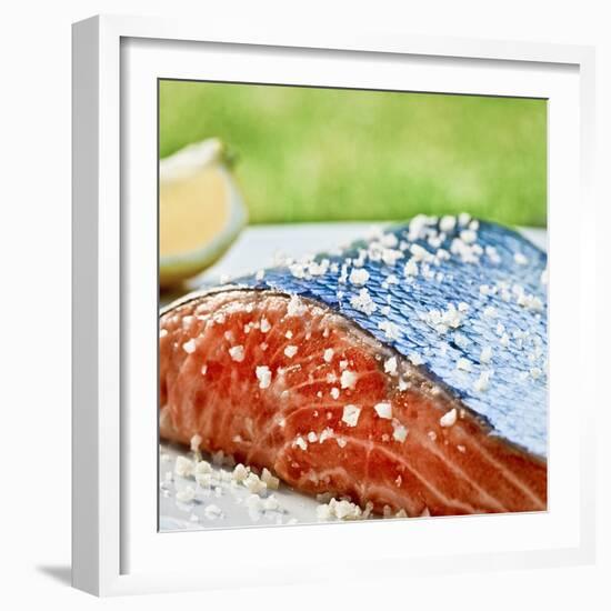 Salmon with Salt-Manuel Krug-Framed Photographic Print