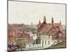 Salmons Lane from the Ballast Railway (Watercolour and Bodycolour on Paper)-James Henry Cleet-Mounted Giclee Print