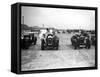 Salmson and Frazer-Nash on the start line at a JCC Members Day, Brooklands-Bill Brunell-Framed Stretched Canvas