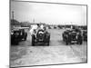 Salmson and Frazer-Nash on the start line at a JCC Members Day, Brooklands-Bill Brunell-Mounted Photographic Print