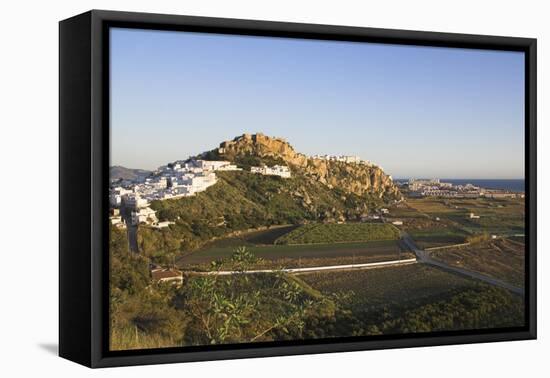 Salobrena Castle, Andalucia, Spain-Charles Bowman-Framed Stretched Canvas