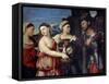 Salome, 16th Century-Bernardino Licinio-Framed Stretched Canvas