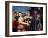 Salome, 16th Century-Bernardino Licinio-Framed Giclee Print