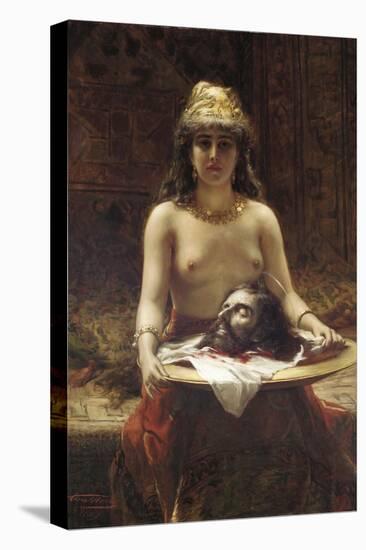 Salome, 1889-Leon Herbo-Stretched Canvas