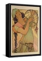 Salome, 1897-Alphonse Mucha-Framed Stretched Canvas