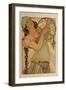 Salome, 1897-Alphonse Mucha-Framed Premium Giclee Print